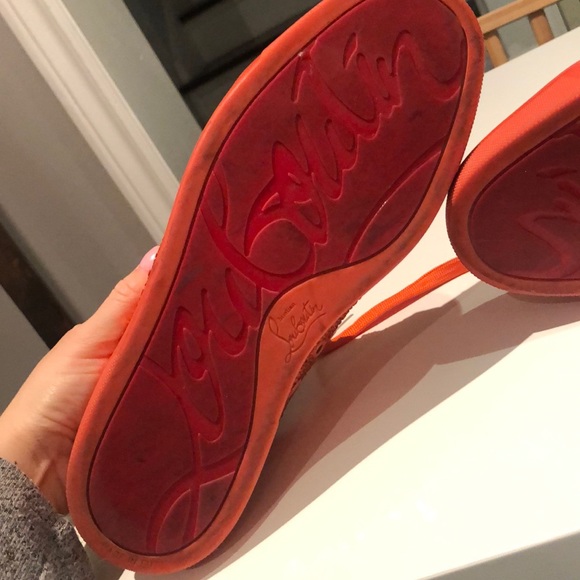 Christian Louboutin Louis junior Strass Sneakers! - Picture 2 of 4